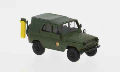 UAZ 469, 1972, NVA, 1:87, Busch