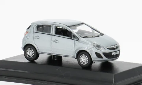 Vauxhall Corsa, silber, 1:76, Oxford