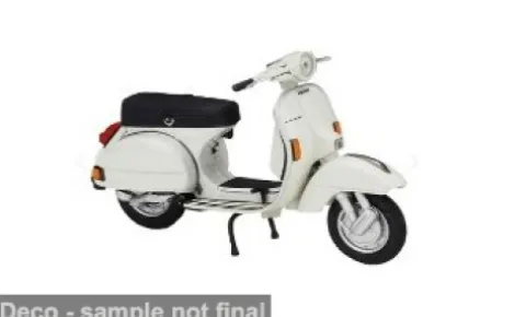 Vespa 200 PX, hellgrau, 1978, 1:18, Maisto
