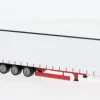 - Volumengardinenplanenauflieger 15m, weiss/rot, 1:87, Herpa
