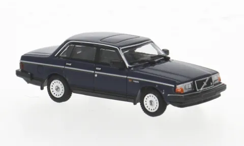 Volvo 240 GL, dunkelblau, 1986, 1:87, Minichamps