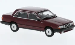 Volvo 740 GL, dunkelrot, 1986, 1:87, Minichamps