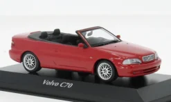 Volvo C70 Cabriolet, rot, 1998, 1:43, Maxichamps