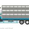 Volvo FH 12, blau/silber, 1:76, Oxford