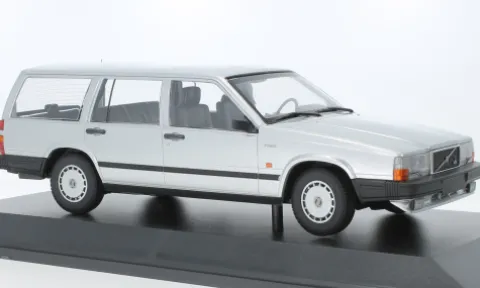 Volvo 740 GL Break, silber, 1986, 1:18, Minichamps
