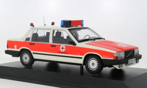 Volvo 740GL, 1986, DRK Aschaffenburg, 1:18, Minichamps
