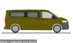 VW e-Transporter KR T7, oliv, 1:87, Rietze