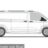 VW e-Transporter KR T7, weiss, 1:87, Rietze