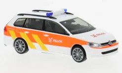 VW Golf 7 Variant, Falck Rettungsdienst Hamburg, 1:87, Rietze