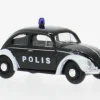 VW Käfer Ovalfenster, 1955, Polizei (S), 1:87, Busch