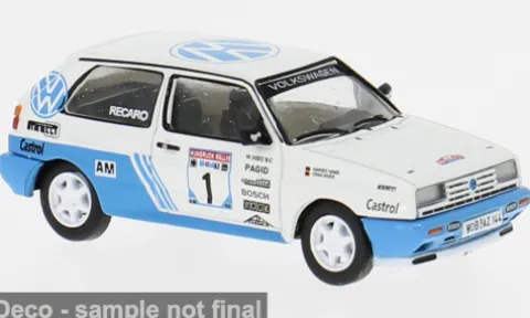 VW Rallye Golf, Hunsrück Rallye, 1991, #1, E.Weber/M.Hiemer, 1:87, PCX87
