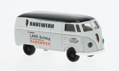 VW T1a Kasten, 1950, Rabewerk, 1:87, Brekina
