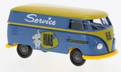 VW T1b Kasten, 1960, Hiab, 1:87, Brekina