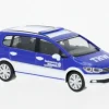 VW Touran, blau/weiss, THW Fürth, 1:87, Herpa
