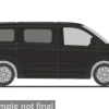 VW Transporter KR T7, schwarz, 1:87, Rietze