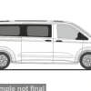 VW Transporter LR T7, weiss, 1:87, Rietze