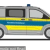 VW Transporter T7, Hundekotronlldienst Polizei Hamburg, 1:87, Rietze