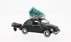 VW Beetle "Christmas 2025", schwarz, 1:43, Schuco