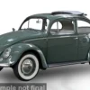 VW Käfer, grün, 1958, 1:12, Sun Star