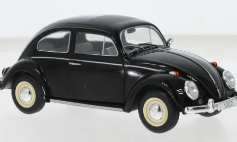 VW Käfer 1200, schwarz, 1960, 1:24, WhiteBox