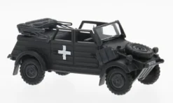 VW Kubel 4 x 4 Type 82, grau, 1940, 1:43, Cararama
