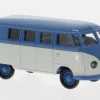 VW T1a Kombi, blau/hellgrau, 1950, 1:87, Brekina