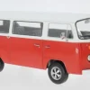VW T2b Bus, rot/weiss, 1972, 1:18, KK Scale