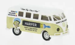 VW T1b Kombi, 1960, Harper Paint, 1:87, Brekina