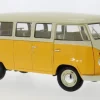 VW T1 Bus, dunkelgelb/beige, 1963, 1:18, Welly