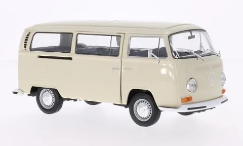 VW T2 Bus, hellbeige, 1972, 1:24, Welly