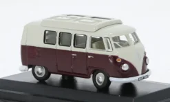 VW T1 Camper, dunkelrot/beige, 1:76, Oxford