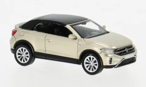 VW T-Roc Cabriolet geschlossen, beige, 2022, 1:87, PCX87