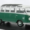 VW T1 Samba, grün/weiss, 1962, 1:18, Solido
