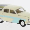 Wartburg 311 Camping, hellbeige/hellblau, 1959, 1:87, Brekina