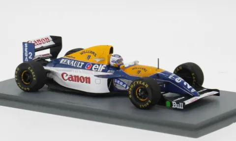 Williams FW15C, GP Frankreich, 1993, #2, A.Prost, 1:43, Spark