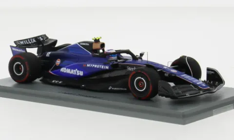 Williams FW46, Formel 1, GP Bahrain, 2024, Williams Racing, #2, L.Sargeant, 1:43, Spark