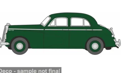 Wolseley 6/80, grün, 1:76, Oxford